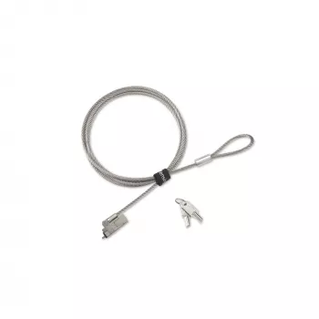 Kensington štíhly NanoSaver 2.0 EQ Keyed zámok na notebook, 1,83 m, Kensington, kľúč, nerezová oceľ, strieborná