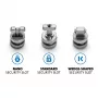 Kensington ClickSafe Universal Slots Security Anchors Kit, kotva, nerezová oceľ, 3 ks, 31 g, 115 mm, 85 mm