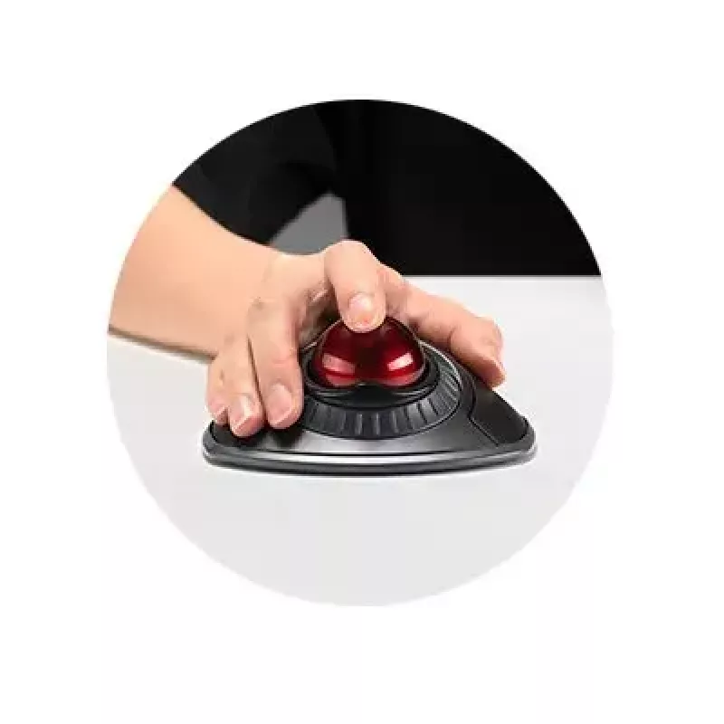 Kensington Orbit bezdrôtový trackball s rolovacím krúžkom - čierna