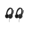 Kensington H1000 USB-C On-Ear headset, káblový, hovory/hudba, 20 – 20000 Hz, 190 g, headset, čierna