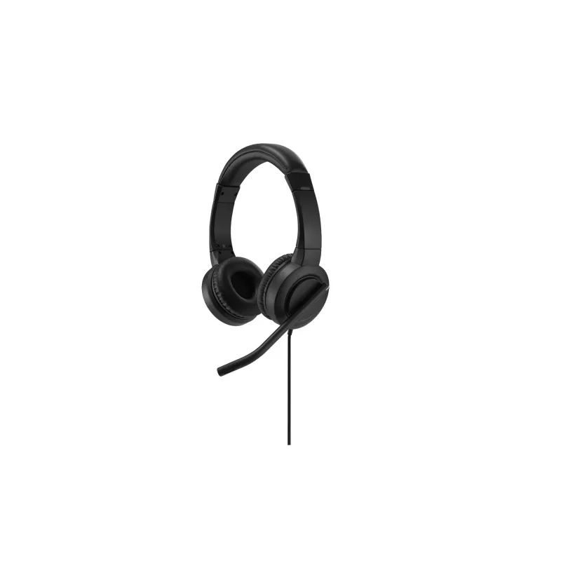 Kensington H1000 USB-C On-Ear headset, káblový, hovory/hudba, 20 – 20000 Hz, 190 g, headset, čierna
