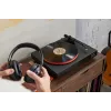 JBL Spinner BT remeňom poháňaný audio gramofón čierny, oranžový