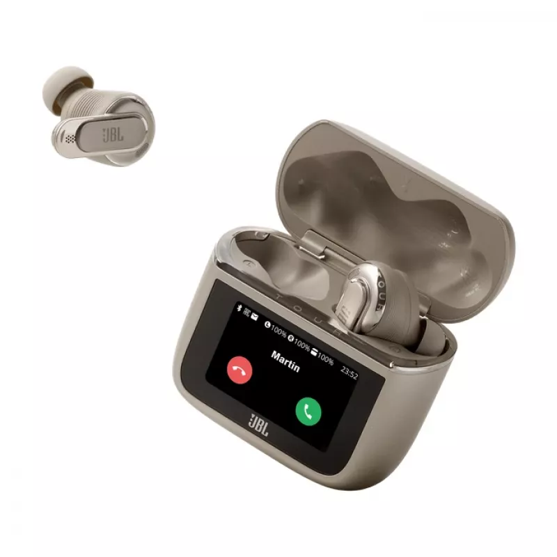 JBL Tour Pro 3 headset True Wireless Stereo (TWS) do uší hovory/hudba/šport/každodenné použitie Bluetooth latte