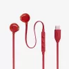 JBL Tune 305C headset káblový do uší hovory/hudba USB Type-C červená