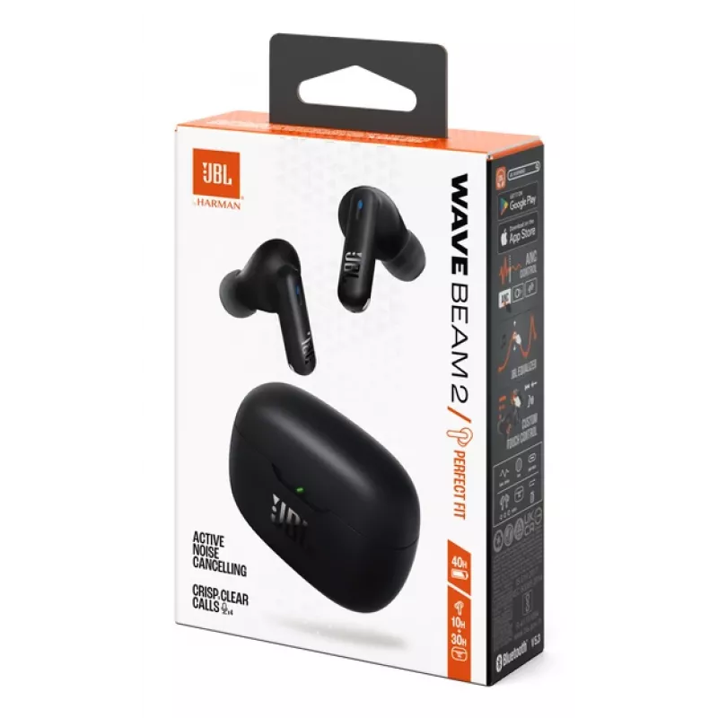 JBL Wave Beam 2 Headset bezdrôtový do uší hovory/hudba Bluetooth čierna