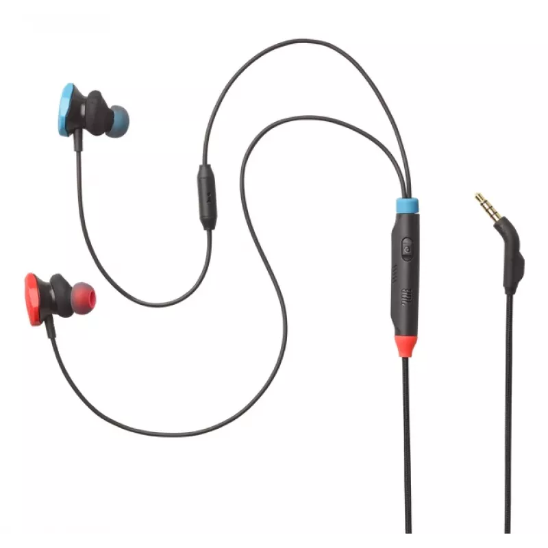 JBL Quantum 50N Headset káblový do uší čierna, modrá, červená