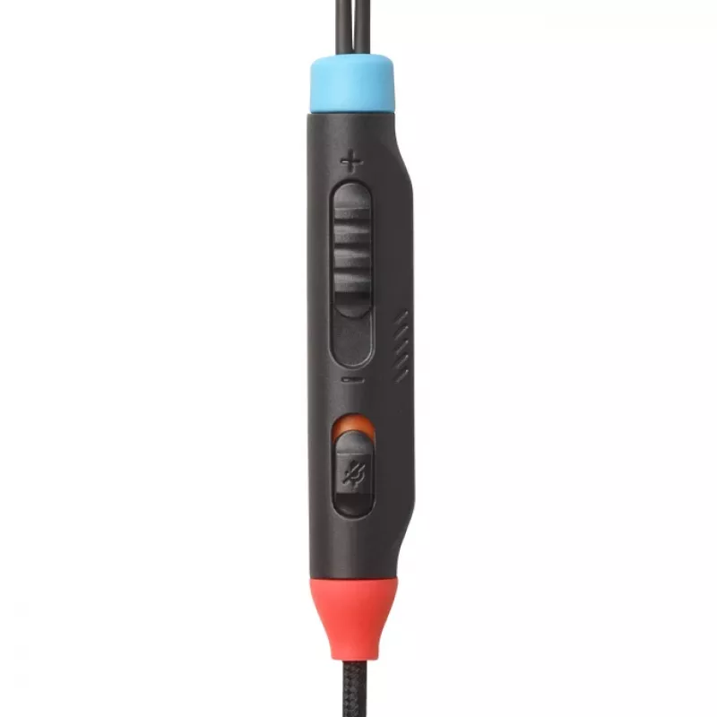 JBL Quantum 50N Headset káblový do uší čierna, modrá, červená