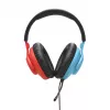 JBL Quantum 100N Headset káblový cez hlavu gaming modrá, červená