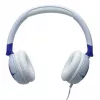 JBL Junior 320 Headset káblový cez hlavu hovory/hudba modrá