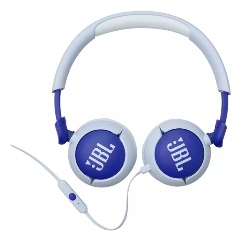 JBL Junior 320 Headset káblový cez hlavu hovory/hudba modrá