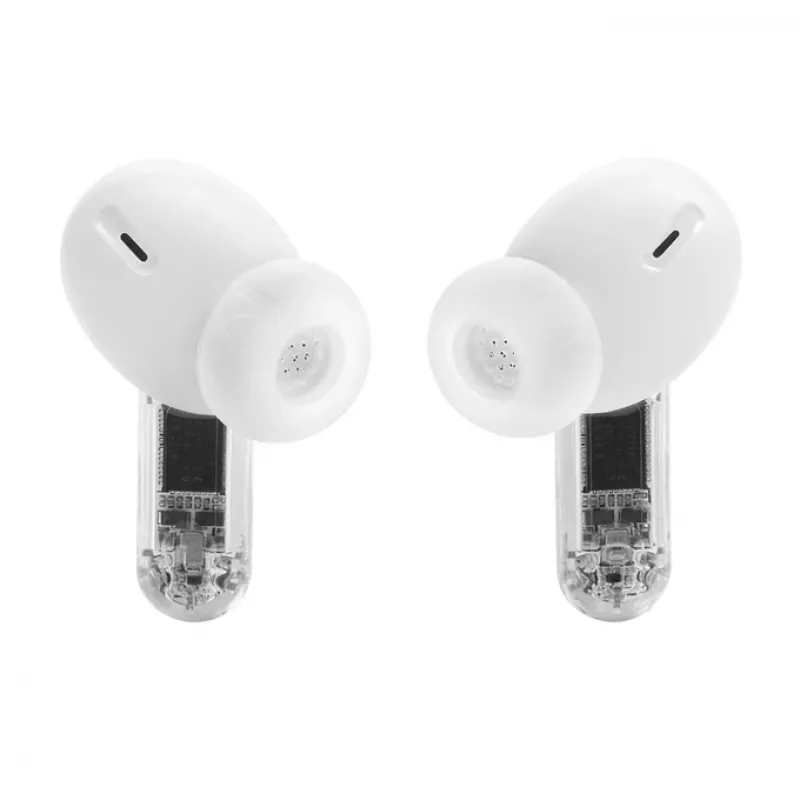 JBL Tune Beam 2 Ghost Edition Headset bezdrôtový do uší hudba/každodenné použitie Bluetooth biela