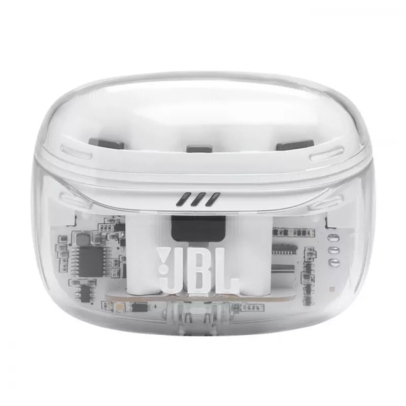 JBL Tune Beam 2 Ghost Edition Headset bezdrôtový do uší hudba/každodenné použitie Bluetooth biela