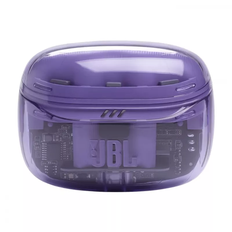 JBL Tune Beam 2 Ghost Edition Headset bezdrôtový do uší hudba/každodenné použitie Bluetooth fialová