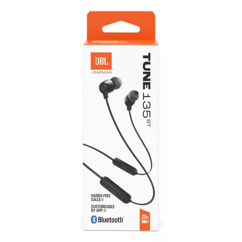JBL Tune 135BT Headset bezdrôtový do uší hovory/hudba Bluetooth čierna