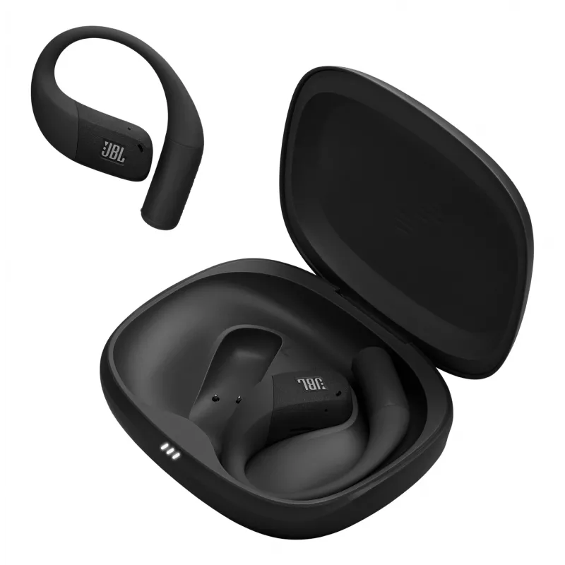 JBL Endurance Zone Headset bezdrôtový ušný háčik, open-ear športový Bluetooth čierna, sivá