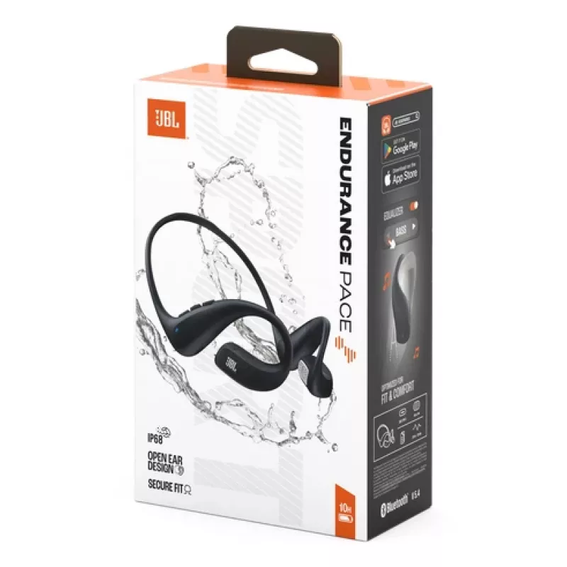 JBL Endurance Pace Headset bezdrôtový open-ear športový Bluetooth čierna