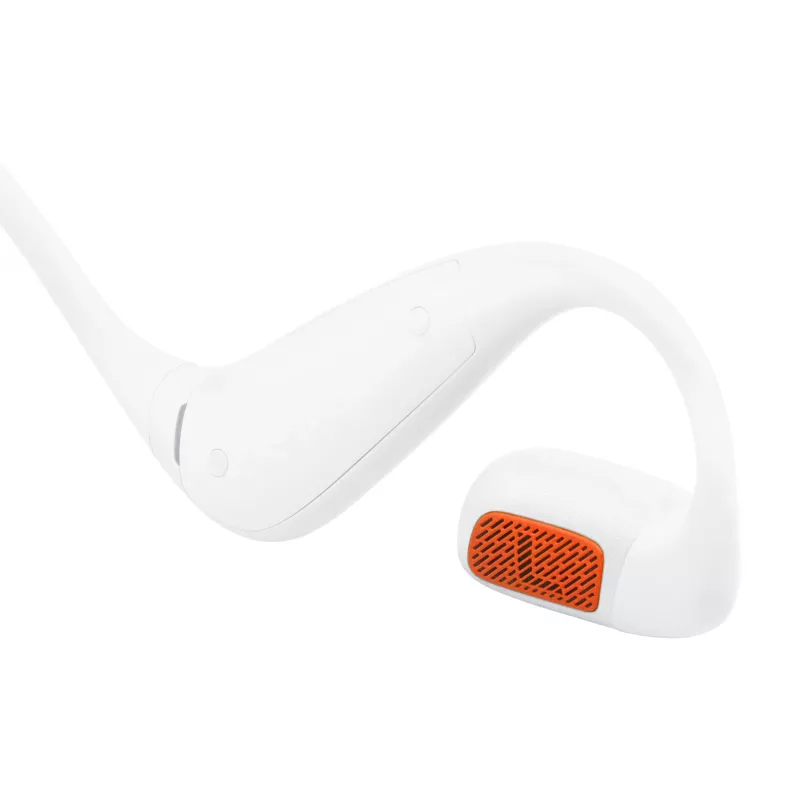 Headset JBL Endurance Pace bezdrôtový open-ear športový Bluetooth USB Type-C biela, 20–20000 Hz, 120 g