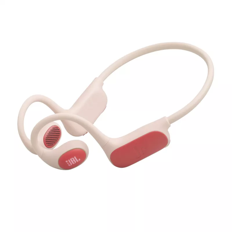 JBL Junior Free Headset bezdrôtový open-ear športový Bluetooth hnedý, biely