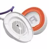 JBL Quantum 950 Headset bezdrôtový cez hlavu herný USB Type-C Bluetooth nabíjacia stanica oranžový, strieborný, biely
