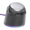 JBL Quantum 950 Headset bezdrôtový cez hlavu herný USB Type-C Bluetooth nabíjacia stanica oranžový, strieborný, biely