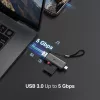 Čítačka kariet TP‑LINK UA430D USB 3.1 — podpora MicroSD/SD, 200 Mbit/s, čierna, 75×22,9×9,3 mm