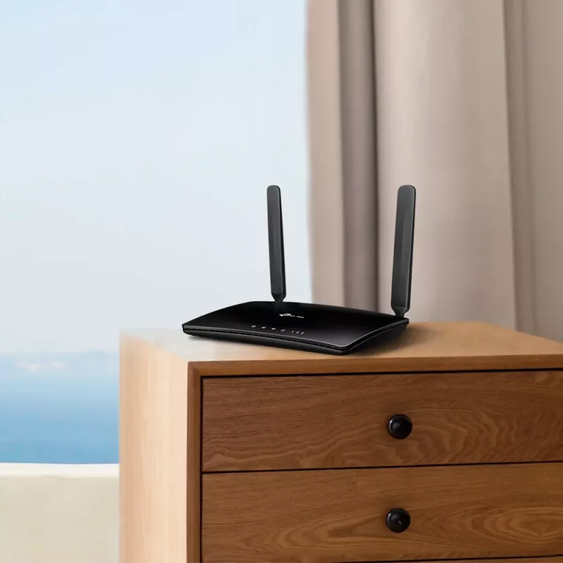 TP-Link TL-MR6400 WLAN router Fast Ethernet single-band (2,4 GHz) 4G čierny