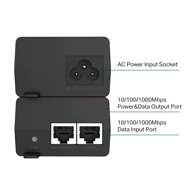 PoE+ injektor TP-Link TL-PoE160S