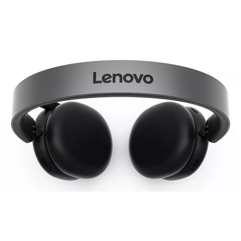 Lenovo 4XD1T60925 slúchadlá/headset bezdrôtový cez hlavu kancelária/call centrum USB Type-C Bluetooth sivý