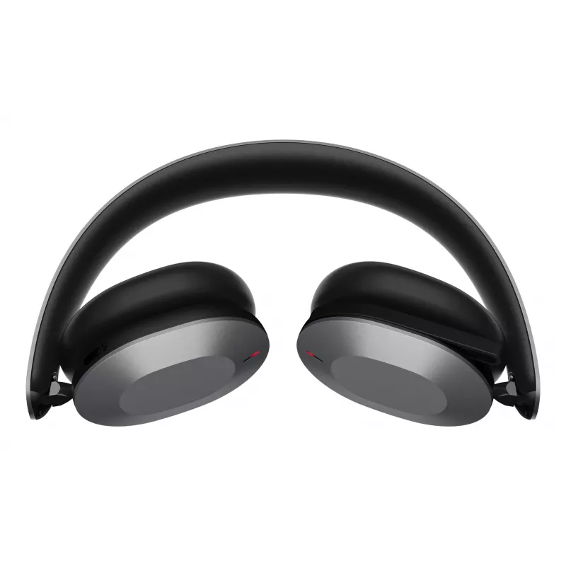 Lenovo 4XD1T60925 slúchadlá/headset bezdrôtový cez hlavu kancelária/call centrum USB Type-C Bluetooth sivý