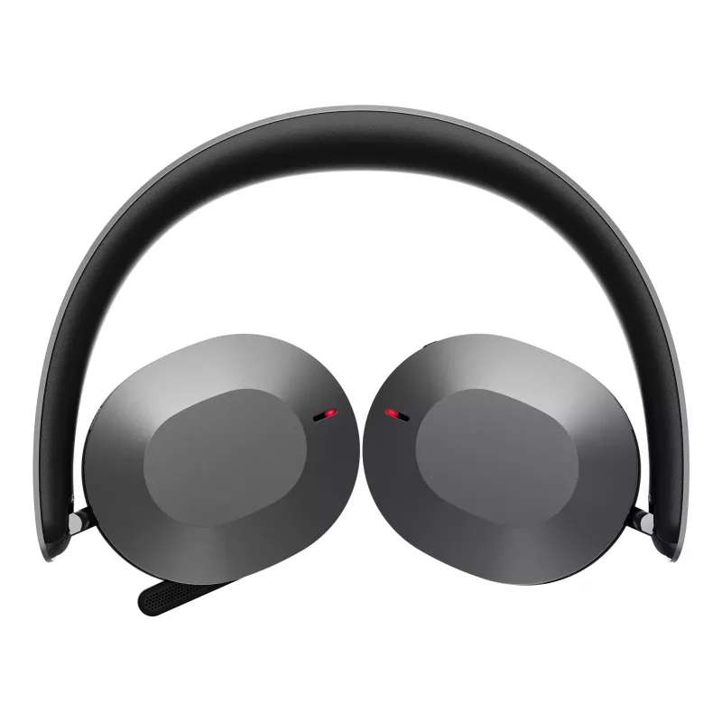 Lenovo 4XD1T60925 slúchadlá/headset bezdrôtový cez hlavu kancelária/call centrum USB Type-C Bluetooth sivý