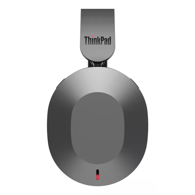 Lenovo 4XD1T60925 slúchadlá/headset bezdrôtový cez hlavu kancelária/call centrum USB Type-C Bluetooth sivý