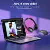Lenovo 4XD1T60925 slúchadlá/headset bezdrôtový cez hlavu kancelária/call centrum USB Type-C Bluetooth sivý