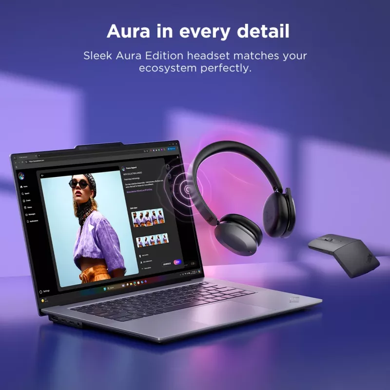 Lenovo 4XD1T60925 slúchadlá/headset bezdrôtový cez hlavu kancelária/call centrum USB Type-C Bluetooth sivý