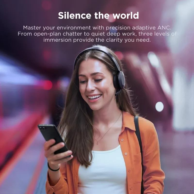 Lenovo 4XD1T60925 slúchadlá/headset bezdrôtový cez hlavu kancelária/call centrum USB Type-C Bluetooth sivý