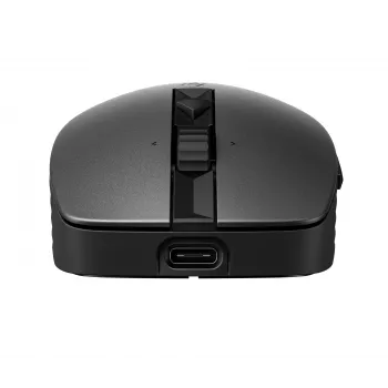 HP 715 nabíjateľná multi-device myš, obojručná, RF Wireless + Bluetooth, 3000 DPI, čierna