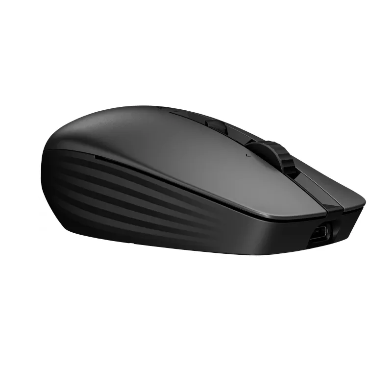 HP 715 nabíjateľná multi-device myš, obojručná, RF Wireless + Bluetooth, 3000 DPI, čierna