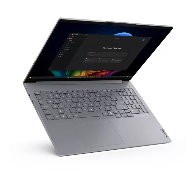 Lenovo ThinkBook 16 G9 IPL Copilot+ PC Intel Core Ultra 5 325 notebook 40,6 cm (16 palcov) WUXGA 32 GB DDR5-SDRAM 1 TB SSD Wi-Fi 7 (802.11be) Windows 11 Pro nemecký sivý