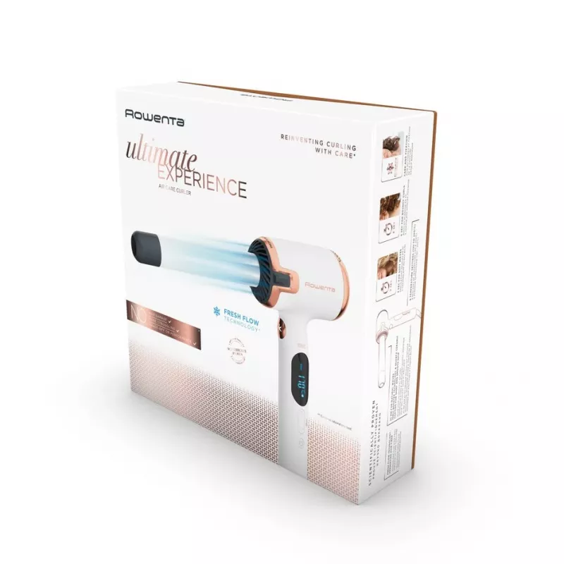 Rowenta Ultimate Experience Air Care CF 4310 kulma na vlasy, biela / medená