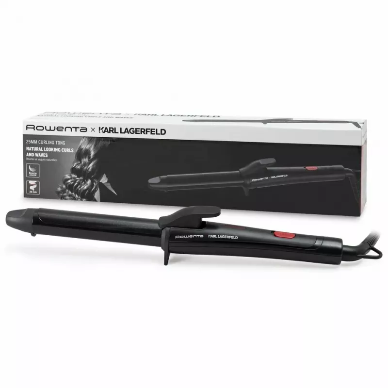Rowenta X KARL LAGERFELD CF321L kulma teplá čierna, červená 47 W 1,8 m