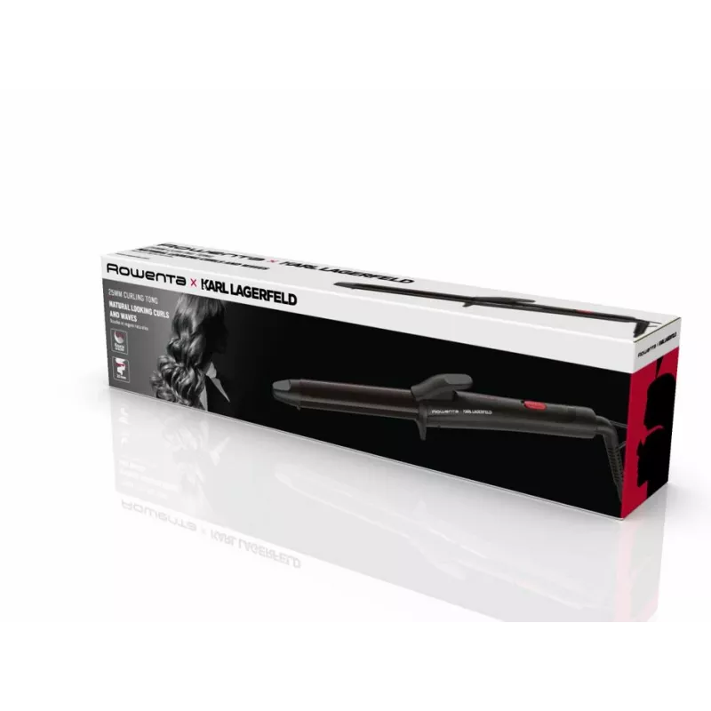 Rowenta X KARL LAGERFELD CF321L kulma teplá čierna, červená 47 W 1,8 m