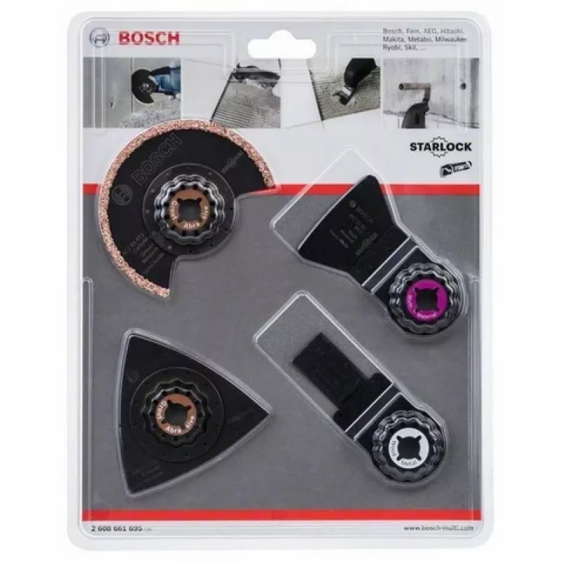 Bosch 2 608 661 695 nadstavec pre multifunkčné náradie sada čepelí