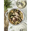 Tefal liatinová servírovacia panvica LOV E25972, okrúhla 3,8 l, 28 cm, béžová