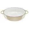 Tefal liatinová servírovacia panvica LOV E25972, okrúhla 3,8 l, 28 cm, béžová