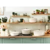 Tefal liatinová servírovacia panvica LOV E25972, okrúhla 3,8 l, 28 cm, béžová