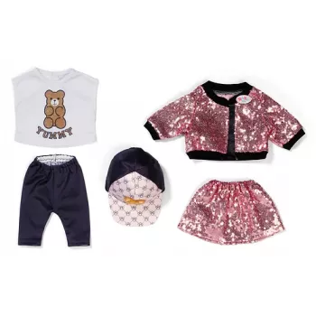 BABY born 840757 príslušenstvo pre bábiky sada oblečenia pre bábiky
