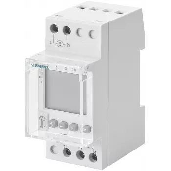 Siemens 7LF4521-0 digitálne spínacie hodiny na lištu DIN, 230 V AC, 16 A