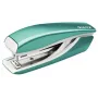 Leitz NeXXt WOW kovová mini zošívačka, 10 listov, modrá, kov, plast, 80 g/m², 3,5 cm, plnenie zhora