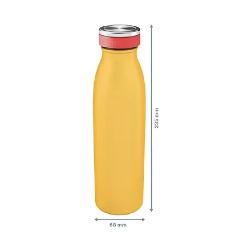 Leitz Cosy termofľaša 500 ml, žltá, nerezová oceľ, 68 mm, 68 mm, 235 mm, 280 g