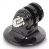 Adaptér na statív pre akčné kamery HAMA model 00004565, závit 1/4 palca, čierny