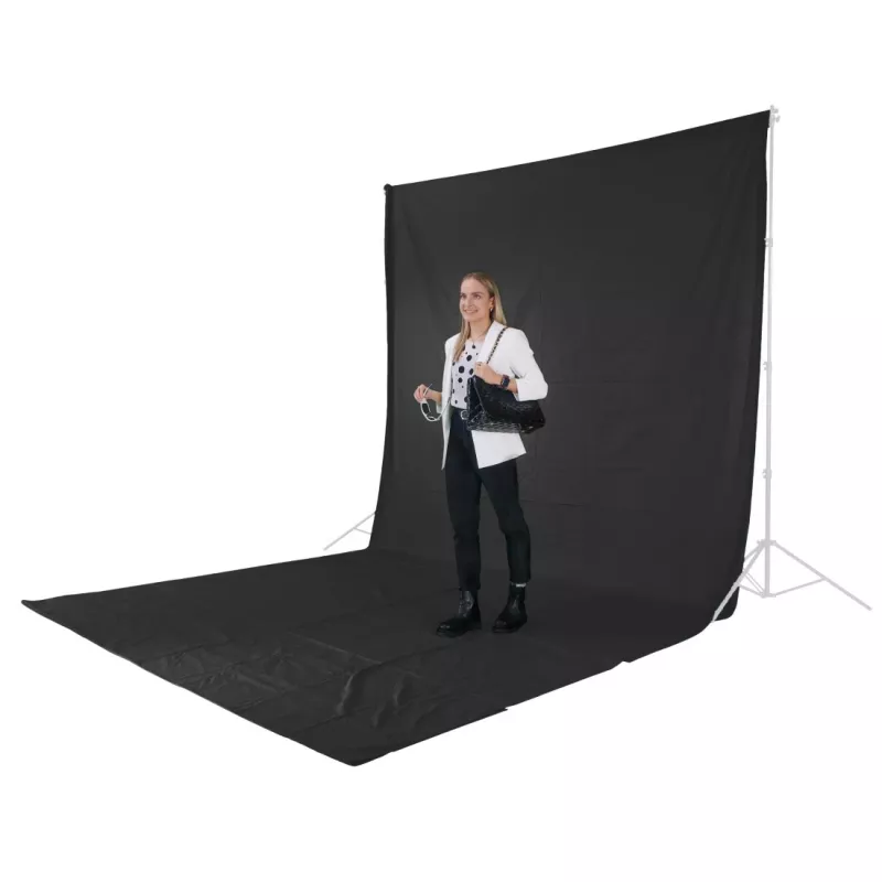 Fotografické pozadie Hama 00021157 čierne bavlna 2950 mm x 6000 mm